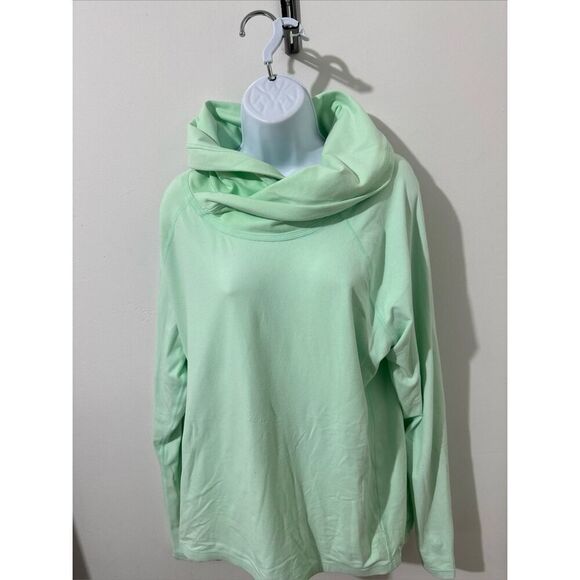 LULULEMON HEALTHY HEART FRESH TEAL PULLOVER BUTTERY SOFT Mint Green  A720 - Picture 1 of 6